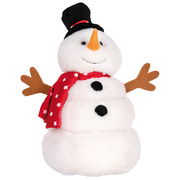 Schneemann,<BR>mit Bewegungen und Musik,<BR>6 warmweie LEDs