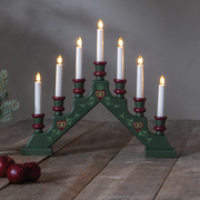 Weihnachtsleuchter,<BR>SARA TRADITION,<BR>7 x E10/34V/3W