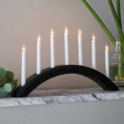 Weihnachtsleuchter,<BR>AVENTO,<BR>7 x E10/34V/3W