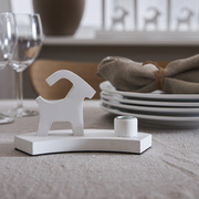 Kerzenhalter,<BR>BRUSE,<BR>Weihnachtsziege,<BR>fr 1 Tafelkerze