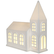 Wasserlaterne,<BR>VINTER,<BR>Kirche,<BR>3 warmweie LEDs