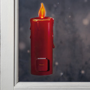 Aufkleber,<BR>WINDO,<BR>Kerze,<BR>1 warmweie LED