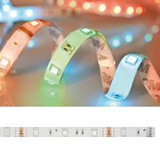 RGB-LED-Flexstreifen-Set,<BR>L 5 m, 150 RGB-LEDs,<BR>60 lm/m, 24W