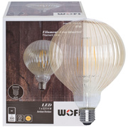 Deko-LED-Leuchtmittel,<BR>Filament, <BR>E27/4W,<BR>300 lm,<BR>1800K