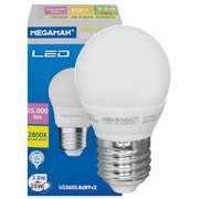LED-Tropfenlampe,<BR>matt, CLASSIC,<BR>E27/3,8W (25W), 250 lm