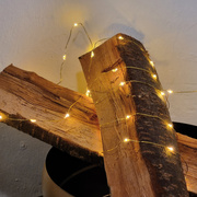 Minilichterkette,<BR>superwarmweie LEDs