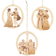 Weihnachtsbaumbehang,<BR>Drei Haselnsse fr Aschenbrdel,<BR>limitierte Kollektion 2024,<BR> 85, Ausl. 3