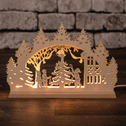 Weihnachtsleuchter,<BR>festliches Weihnachtsbaumschmcken,<BR>Premium line,<BR>warmweie LEDs