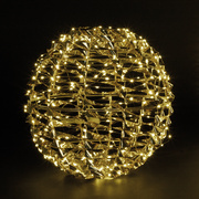 LED-Kugel,<BR>warmweie LEDs