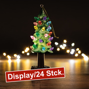 LED-Weihnachtsbumchen,<BR>bunte LEDs,<BR>Display mit 24 Stck