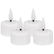 Akku-LED-Teelichter,<BR>warmweie LEDs,<BR>4er-Erweiterungs-Set,<BR>zu 643137,<BR> 40, H 50