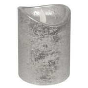 Echtwachskerze,<BR>1 warmweie LED