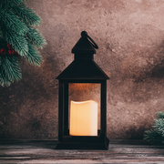 Laterne,<BR>warmweie LED