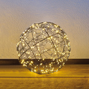 Auenkugel,<BR>warmweie LEDs