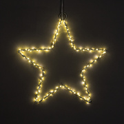 Stern,<BR>warmweie LEDs