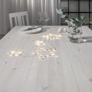 Weihnachtssterne,<BR>DEW DROP STARS,<BR>60 warmweie LEDs