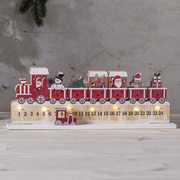 Weihnachtsleuchter,<BR>KALENDER,<BR>7 warmweie LEDs