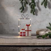 Weihnachtsleuchter,<BR>JOLLY,<BR>6 warmweie LEDs