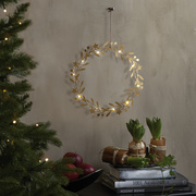 Trkranz,<BR>HOLIDAY,<BR>10 warmweie LEDs,<BR> 280