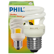 Energiesparlampe,<BR>TORNADO Esaver,<BR>E27/20W, LF 827,<BR>L 129,  56