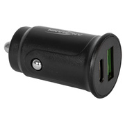 USB-Kfz-Lader,<BR>CAR CHARGER,<BR>1 x USB-A & 1 x USB-C,<BR>max. 30W