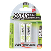 NiMh-Akku,<BR>BASIC SOLAR, <BR>fr Solarleuchten,<BR>Mignon, AA, 1,2V/800 mAh,<BR>