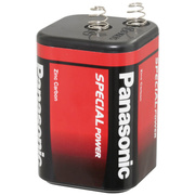 Batterie,<BR>RED ZINK,<BR>Block, 6V