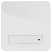Funk-Klingeltaste,<BR>BELL System, wei