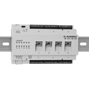 REG-Gigabit-Switch,<BR>SR 10TX GB PoE,<BR>zur Hutschienenmontage,<BR>10 Ports, PoE