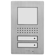 AP-Modul-Trstation,<BR>VISTADOOR,<BR>fr 2 Teilnehmer,<BR>Edelstahl