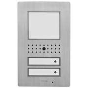 AP-Modul-Video-Trstation,<BR>VISTADOOR,<BR>fr 2 Teilnehmer,<BR>Edelstahl