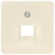 Zentralplatte,<BR>fr UAE-Steckdose,<BR>50 x 50 mm,<BR>wei
