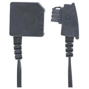 Telefon-Verlngerung,<BR>6 m, schwarz