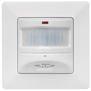 Kombi-Bewegungsmelder,<BR>INFRA GARDE 200 D AKUSTIK,<BR>1000W/250VA,<BR>3-Draht,<BR>Reichweite bis 8 x10 m,<BR>mit Rahmen,<BR>