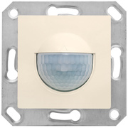 Kombi-Bewegungsmelder,<BR>2300W/1150VA,<BR>3-Draht,<BR>Reichweite bis 10 m,<BR>Zentralplatte 50 x 50 mm,<BR>