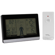Wetterstation,<BR>WS 9612,<BR>mit Funkuhr