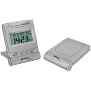 Reisewecker,<BR>WQ 170,<BR>mit Quarzuhrwerk,<BR>silber