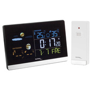 Funk-Wetterstation,<BR>WS 6455,<BR>mit Funkuhr
