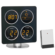 Wetterstation,<BR>WS 6830,<BR>mit Funkuhr