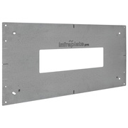 Stahl-Wandbefestigungsplatte,<BR>zur Wandvormontage,<BR>fr Infrarot-Flchenheizung