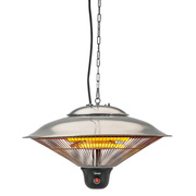 Pendel-Halogenheizstrahler,<BR>HR313,<BR>500/1000/1500W,<BR>mit LED-Lampe