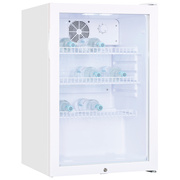 Glastrkhlschrank,<BR>118 Liter, H 840<BR>abschliebar
