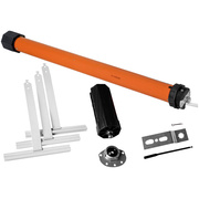 Installations-Komplett-Set:<BR>Rohrmotor,<BR>ELECTRONIC-MERCATO,<BR>fr Welle  60