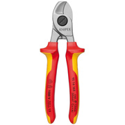 VDE-Kabelschere,<BR>isoliert,<BR>L 165 mm