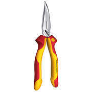 VDE-Telefonzange,<BR>PROFESSIONAL ELECTRIC,<BR>gebogen,<BR>isoliert,<BR>L 200