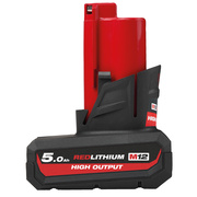 System-Akku,<BR>M12 HIGH OUTPUT&trade;,<BR>Li-ion-Akku 12V/5,0Ah