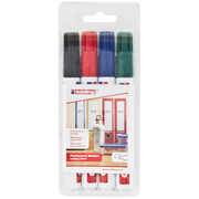 Permanentmarker,<BR>EDDING 3000,<BR>4er-Set
