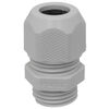 Kabelverschraubung, SYNTEC, metrisch, Polyamid grau, halogenfrei, mit Trapezgewinde