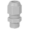 Kabelverschraubung, metrisch, Polyamid grau,  halogenfrei, mit Trapezgewinde 