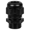 Kabelverschraubung, V-TEC, metrisch, Polyamid schwarz, halogenfrei, mit Trapezgewinde